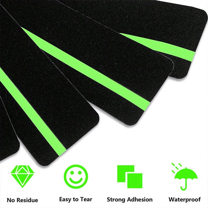 5PCS Non Slip Grip Tape Textured Sand Adhesive for Stairs Walkways Steps