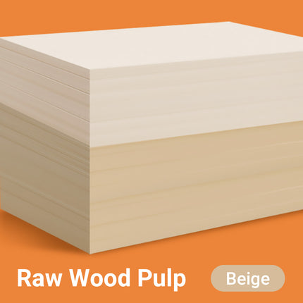 1000 Sheets A4 Glazed Printing Paper 80/100gsm High Quality Smooth Beige Durable