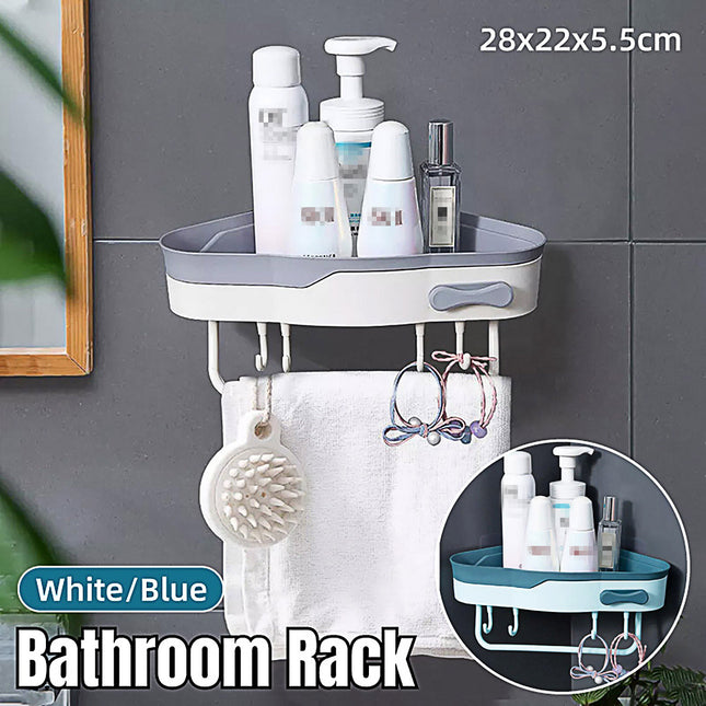 Bathroom Corner Shower Shelf Shampoo Soap Caddy Holder Rack Storage Organiser