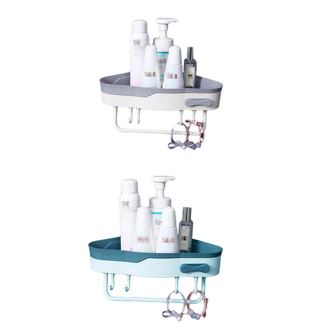 Bathroom Corner Shower Shelf Shampoo Soap Caddy Holder Rack Storage Organiser