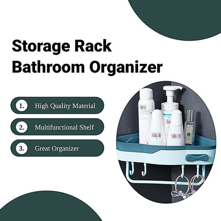 Bathroom Corner Shower Shelf Shampoo Soap Caddy Holder Rack Storage Organiser