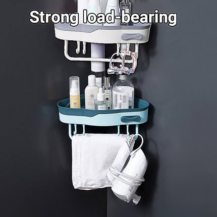 Bathroom Corner Shower Shelf Shampoo Soap Caddy Holder Rack Storage Organiser