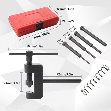 13pcs Bicycle Chain Breaker Cutter Master Link Removal Riveter Riveting Press Tool Set