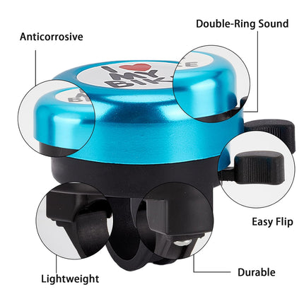 Mountain Bike Bell Super Loud Bell Balance Bike Bell for Young Riders