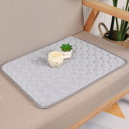 Pet Cooling Sleeping Mat Summer Spring Cooling Mat for Dog and Cat Indoor Use