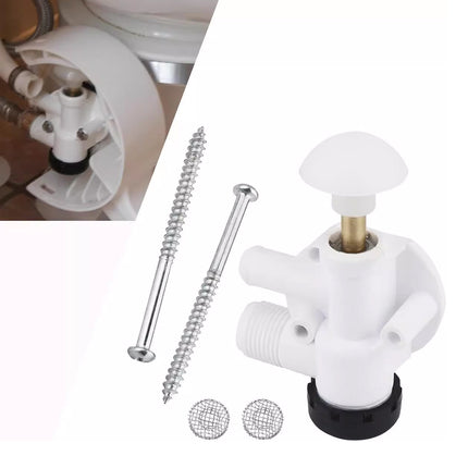 RV Water Valve Kit Camper Plumbing Valve Set Trailer Water Line Replacement Part