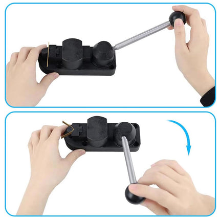 Ring Bending Tool for Jewelry Making Ring Shaper Bender Machine with Dies