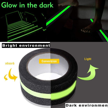 Non Slip Traction Tape Strip Floor Sticker Luminous Glow Stairs Adhesive