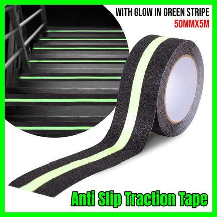 Non Slip Traction Tape Strip Floor Sticker Luminous Glow Stairs Adhesive