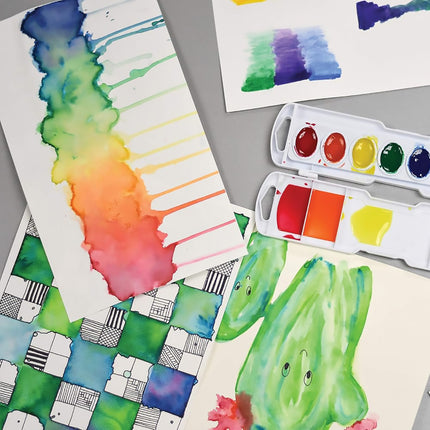 Thickened Wood Pulp Watercolor Paper 300gsm for Painting Art Use A3/4K/8K/16K