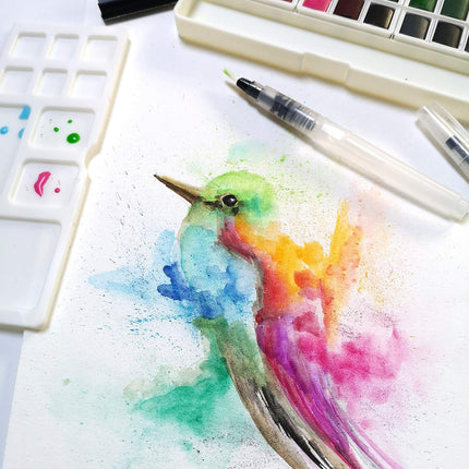 Thickened Wood Pulp Watercolor Paper 300gsm for Painting Art Use A3/4K/8K/16K