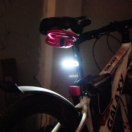 2PCS Bike Rear Tail Light USB Rechargeable Cycling Flashers Blinking