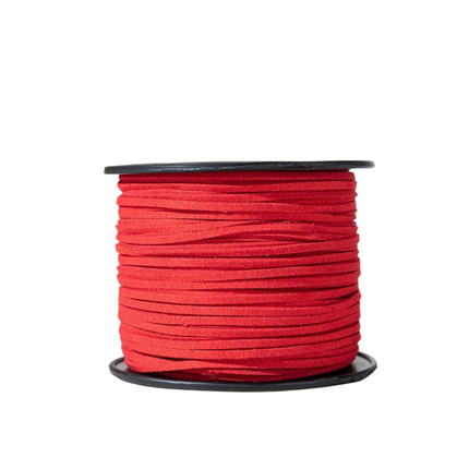 92m Suede Leather Cord Beading String Rope for Jewelry Making Craft Gift Wrap