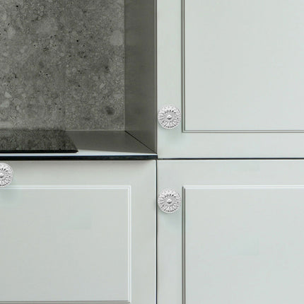 Cabinet Door Handle Round Single Hole Drawer Pull Cabinet Pattern for Furniture
