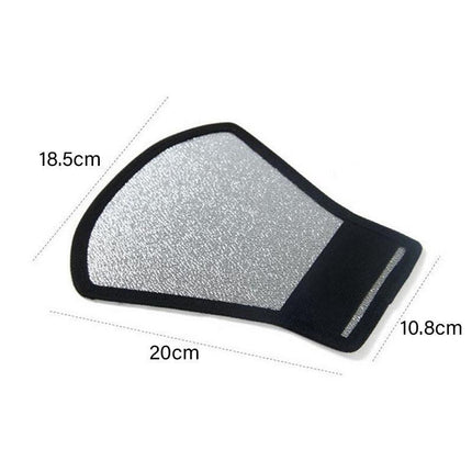 Camera Flash Diffuser Softbox Silver and White Reflector for Canon - Aimall