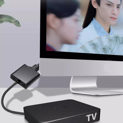 Jasoz 1080P Hdmi Male To Vga Female Video Adapter Cable Converter Chipset