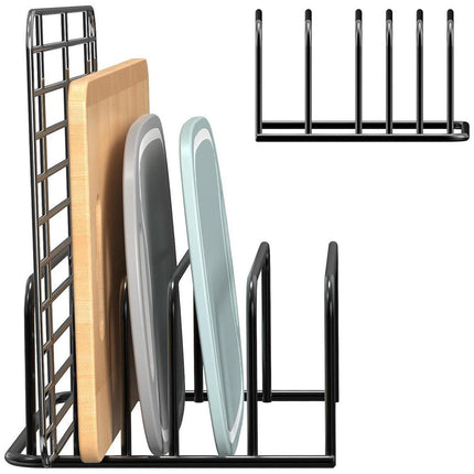 Home Kitchen Chopping Board Draining Rack Multifunction Storage Shelf Organizer
