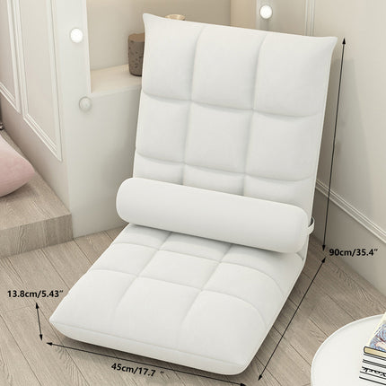 Artiss Floor Lounge Sofa Bed Chair with Lumbar Pillow Folding Adjustable Cushion
