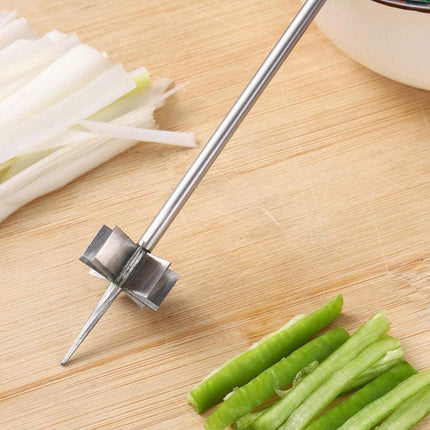 Scallion Knife Portable Kitchen Cutter For Slicing Green Onions And Spinach