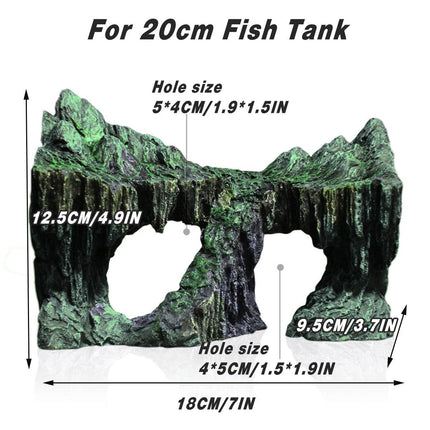 Resin Decorative Ornaments for Fish Tank Aquascape Aquarium Decoration Supplies