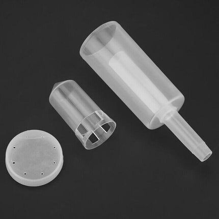 2 X  Brewing Air Lock Airlock 3-Pieces Type Home Brew Beer Wine With Grommet  Fp