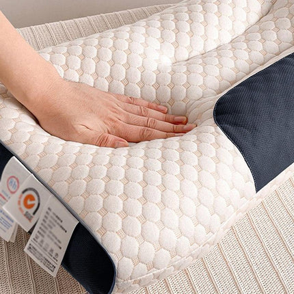 1/2X Contour Pillow Neck Support Orthopedic Cervical Pillow Anti Bacteria Sleep