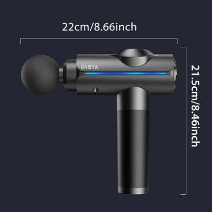 Electric Muscle Massager Gun Deep Tissue Therapy for Neck and Body Fitness