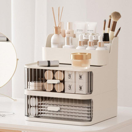 Drawer Storage Box Stationery Cosmetic Organizer Multi Purpose Desktop Holder