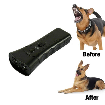 Ultrasonic Dog Repeller Device Anti Dog Approaching Trainer Tool Outdoor Control