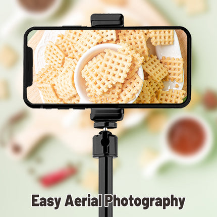 Floor Standing Phone Overhead Photograph Tripod Adjustable Stable 360 Rotate