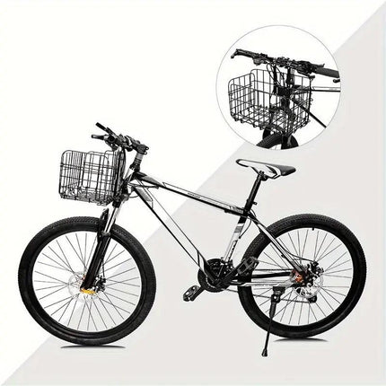 Foldable Bicycle Basket Front and Rear Hanging Storage Rack Bike Accessories