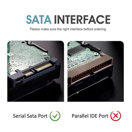 45cm USB 3.0 to SATA 22Pin 2.5Inch Hard Disk Driver SSD Adapter Data Power Cable - Aimall
