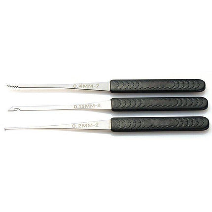12PCS Kit Hand Lock Broken Key Extractor Removal Remover Hooks Needles Tool
