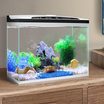 Intelligent Desktop Fish Tank Small Aquarium for Living Room Household Use