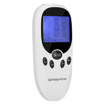Body Relaxation Pulse Massager with Electro Pads Portable Device
