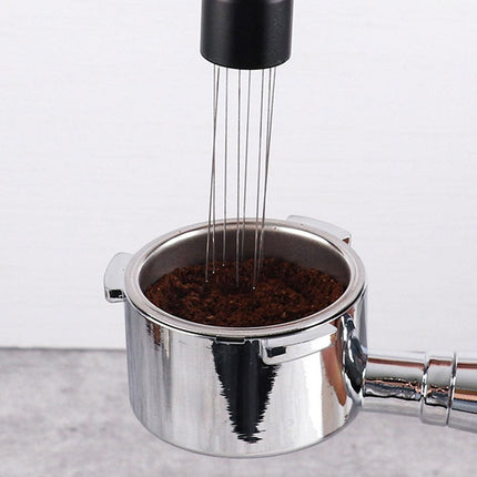 Stainless Steel Coffee Distributor Needle Espresso Stirring Tool Powder Tamper
