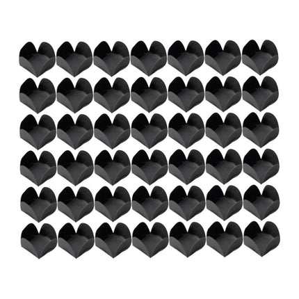 200pcs Valentines Day Paper Chocolate Trays Foldable Dessert Packaging Gift