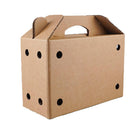 10PCS Disposable Cardboard Pet Carrier - 3 Sizes for Small Animals