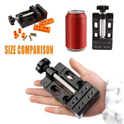 Mini Flat Clamp Table Jaw Bench Drill Press Vice Opening Parallel Vise DIY Tools