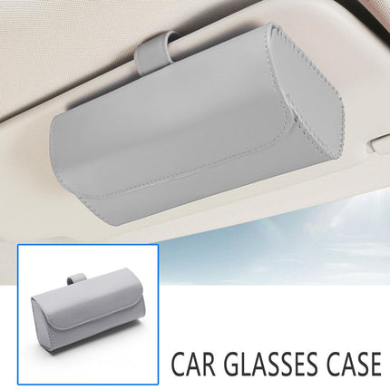 Car Glasses Clip Multifunctional Sun Visor Glasses Holder Storage Case Organizer