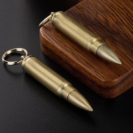 Waterproof Fire Starter Lighter Match Keychain Survival Camping Metal Bullet Au - Aimall