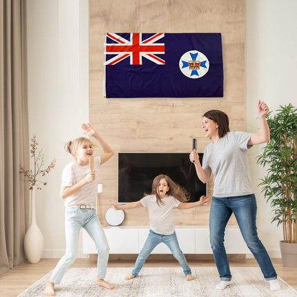 1500 x 900 mm Queensland Flag Large Qld State Australian Flag