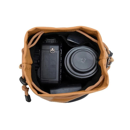 Waterproof Camera Shoulder Bag Lens Storage Case DSLR Mirrorless Travel Pouch