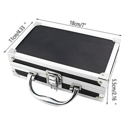 Aluminium Alloy Storage Box for Toys Models and Accessories Portable Organiser Case