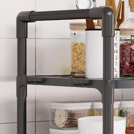 5Tiers Pot Storage Rack Pan Stand Saucepan Holder Cookware Organizer for Kitchen