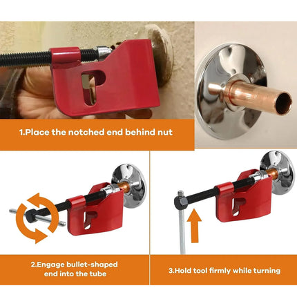 Compression Sleeve Puller Tool Remove Ferrule and Nut Of Pipe Ferrule Puller