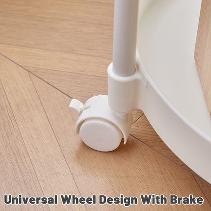 Cream Style Home Coffee Table Movable Creative Sofa Side Table Bedside Table