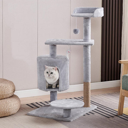 Cat Tree Tower Climbing Frame Cat Climber Indoor Furniture Scratcher for Kittens