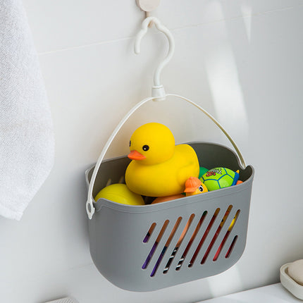 Bathroom Hanging Basket Suspended Sink Storage Shower Gel Storage Bathing Basket