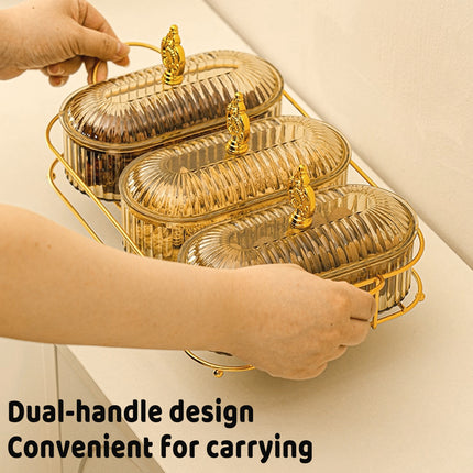 Dried Fruit Storage Container with Clear Lid for Kitchen Pantry Use